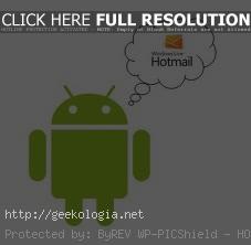 Android Hotmail